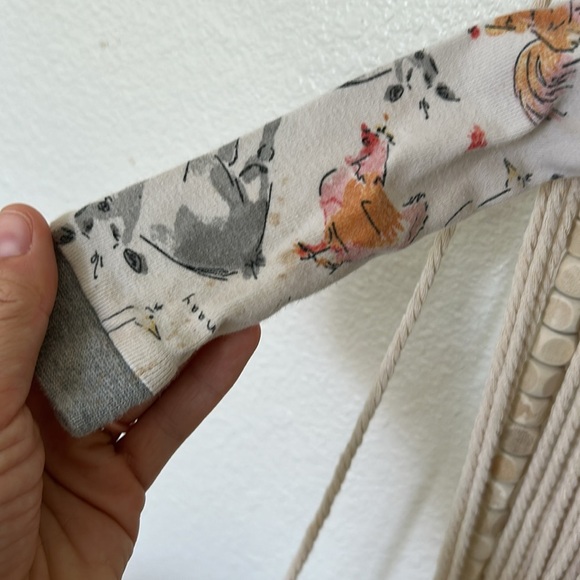 Burt’s bees baby Animal farm Print Kids One Piece - Picture 2 of 5